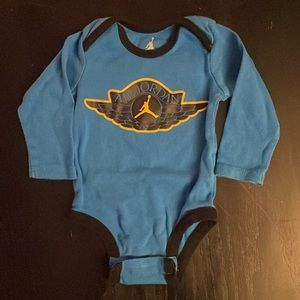Jordan long sleeve onesie size 6-9M